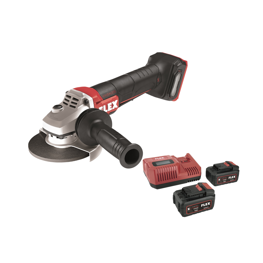 Smerigliatrice angolare a batteria FLEX LBP 125-15 18-EC C
