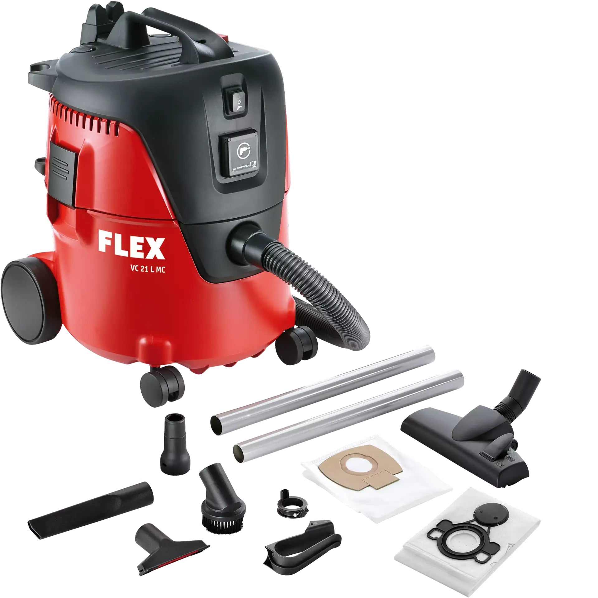 Aspirateur de sécurité avec fonction de nettoyage manuel du filtre FLEX VC 21 L MC, 20 l