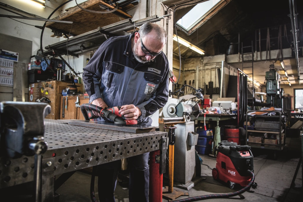 FLEX Supraflex Akkuschleifer SE 125 18,0-EC/5,0 SET