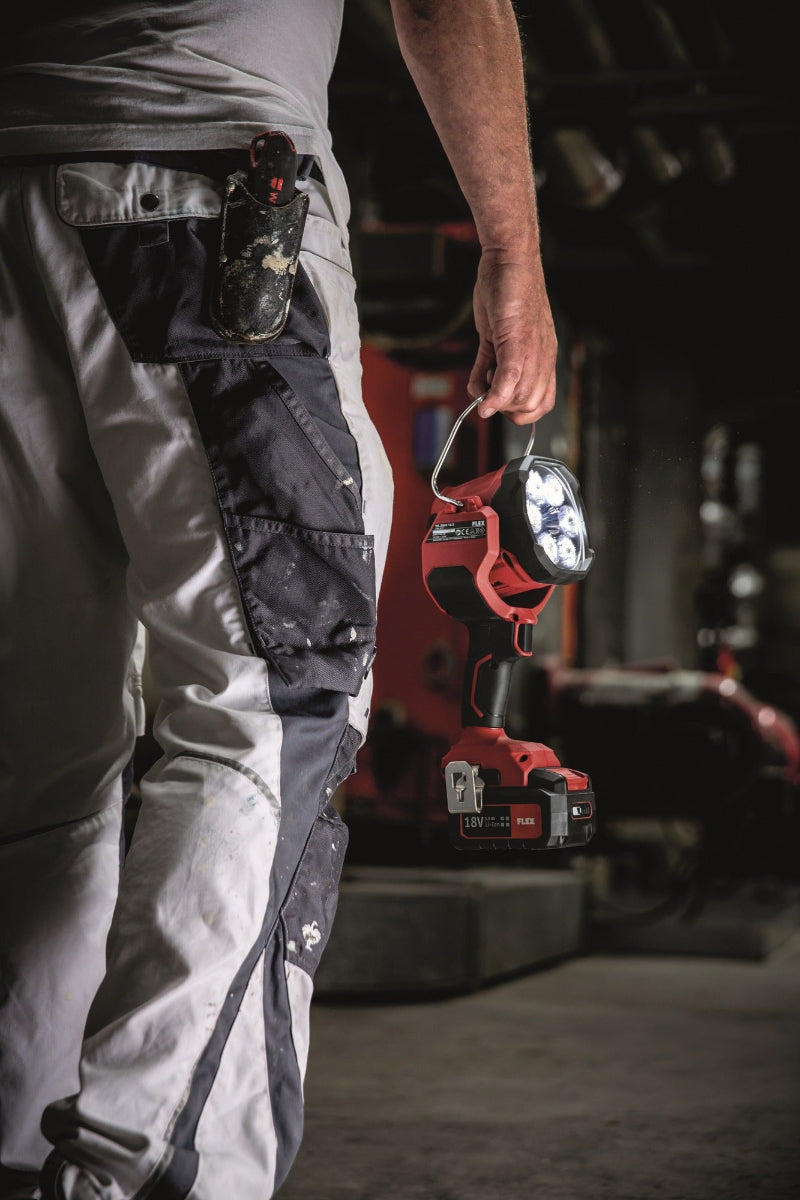 FLEX Proiettore lampada LED a batteria WL 2800 18.0