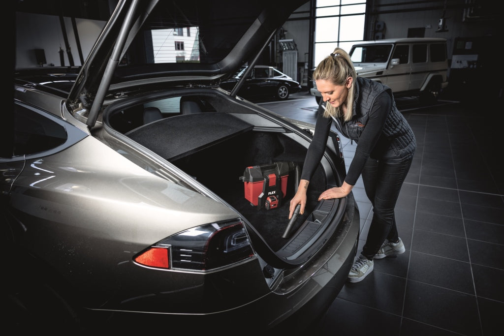 Aspirapolvere professionale compatto a batteria FLEX VC 2 L MC Hip 18.0-EC