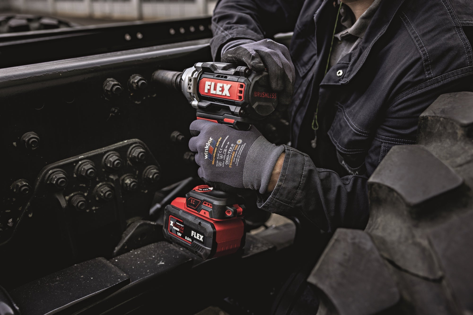 FLEX Avvitatore ad impulsi bullonatrice IW 1/2" 1500 18.0-EC C