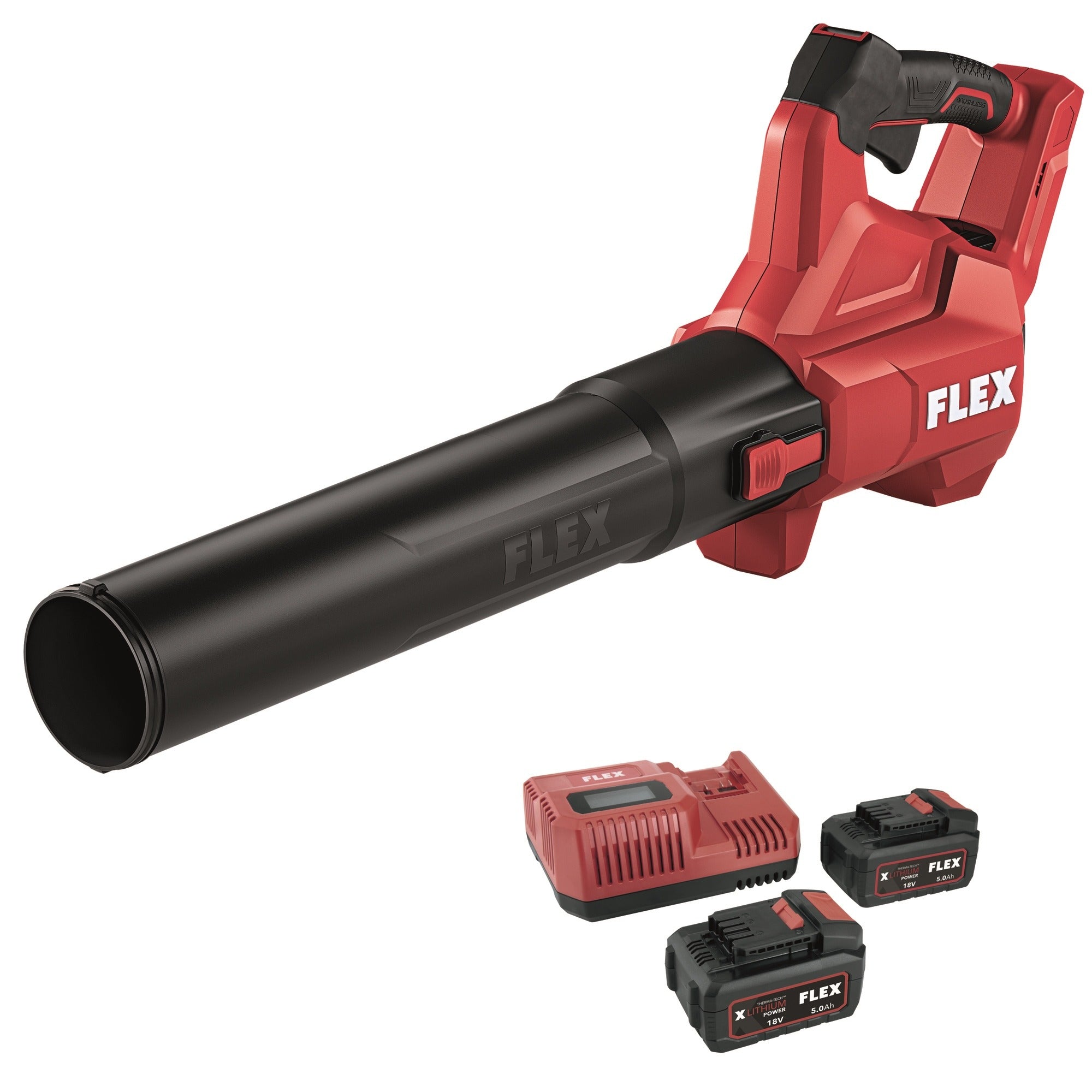 Soffiatore a batteria FLEX set con batterie