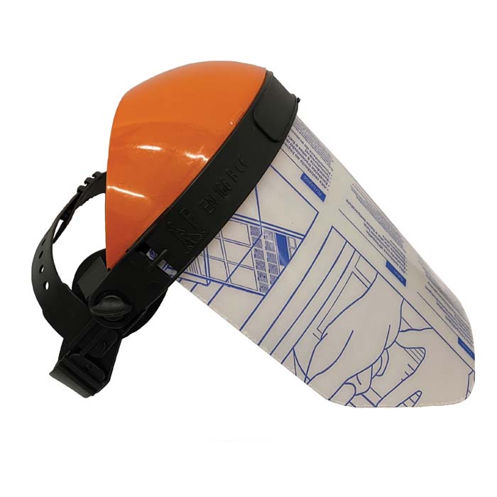 Visiera protettiva policarbonato