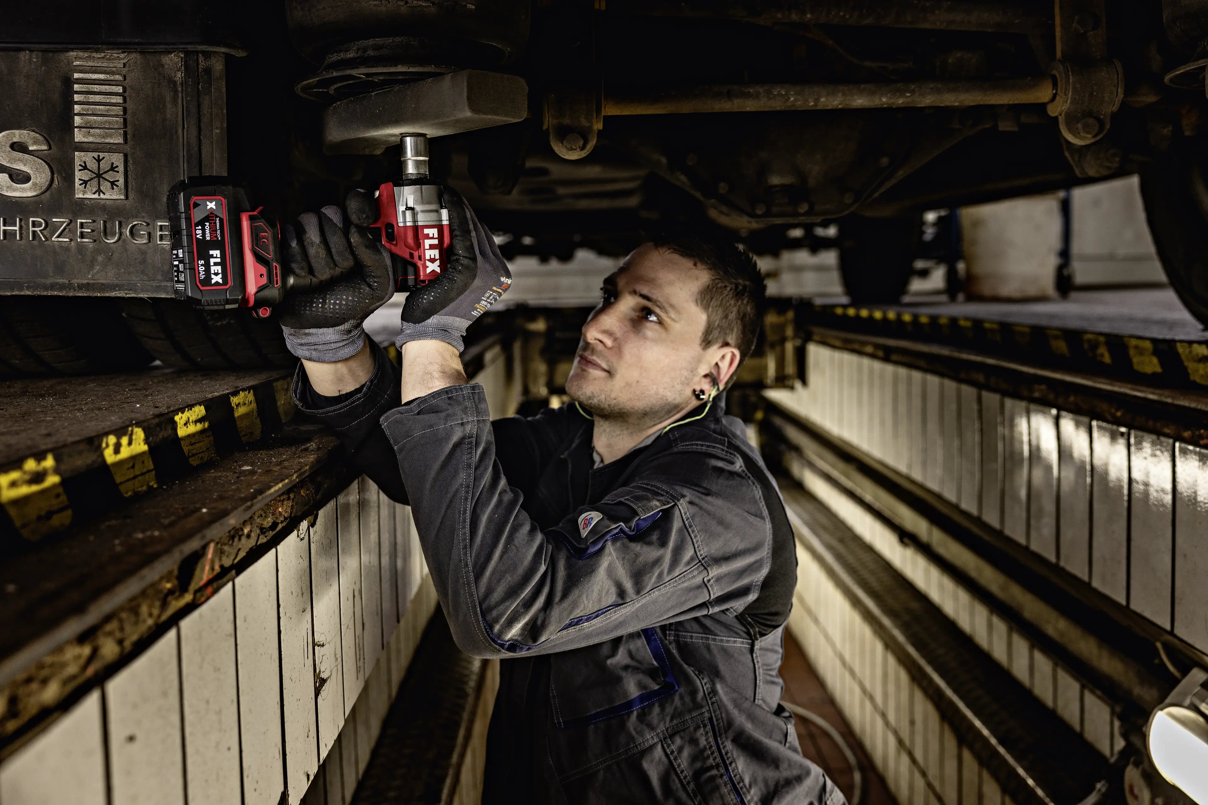 FLEX Avvitatore ad impulsi bullonatrice IW 1/2" 400 18.0-EC C