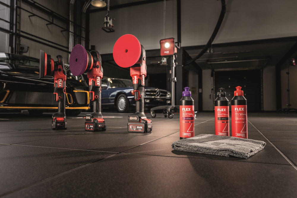 FLEX Lucidatrice rotorbitale a batteria XCE 8 150 18.0-EC