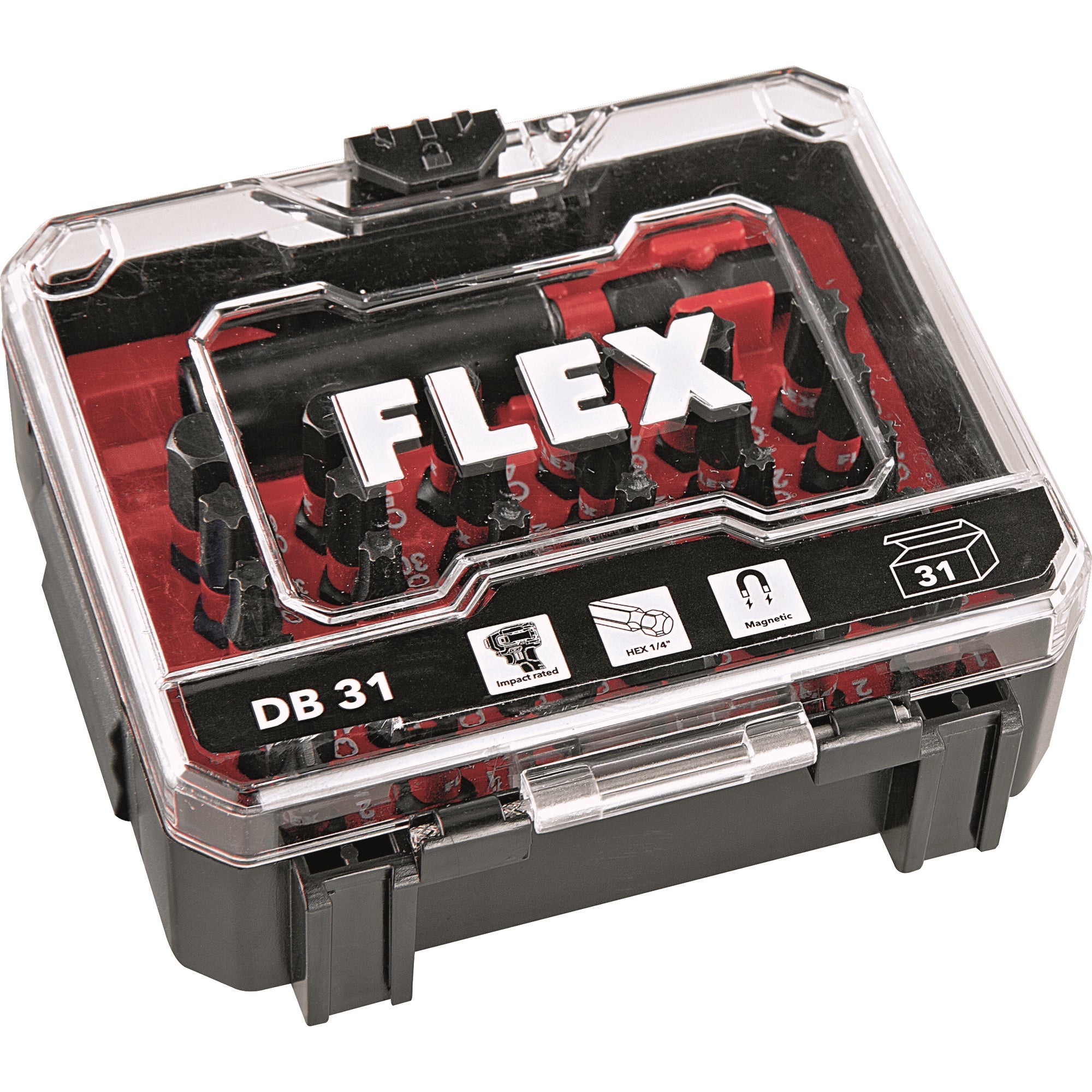 FLEX 4.0 V Schraubendreher SD 5-300 4.0 C + Bitsatz DB 31