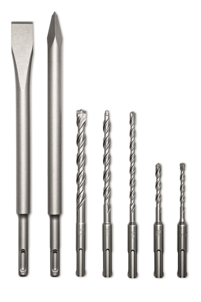 Kit di scalpelli / punte SDS-plus