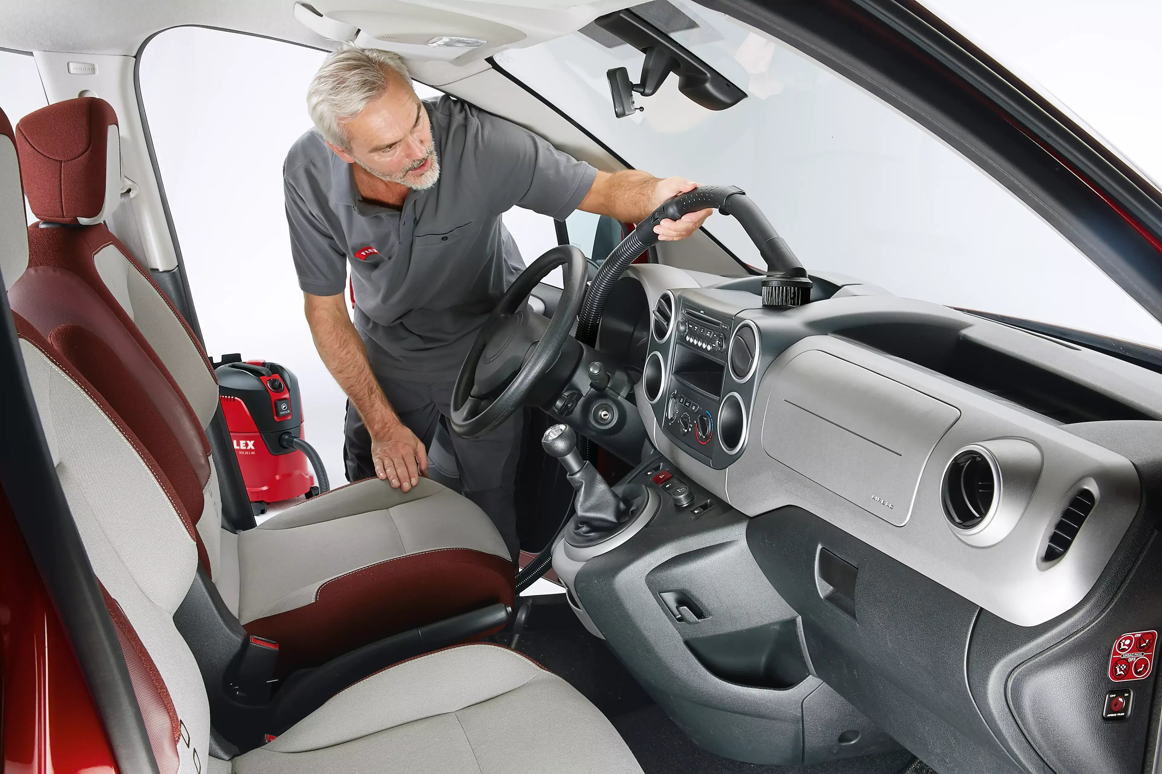 Aspirapolvere di sicurezza con funzione pulizia filtro manuale FLEX VCE 26 L MC, 25 l