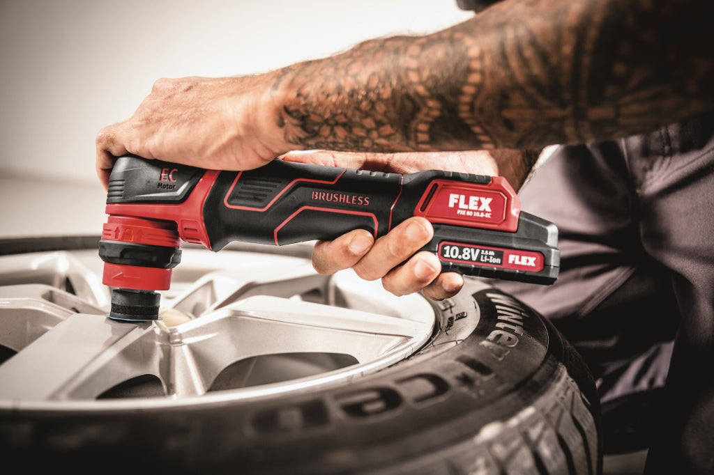 FLEX Lucidatrice rotorbitale a batteria PXE 80 12-EC