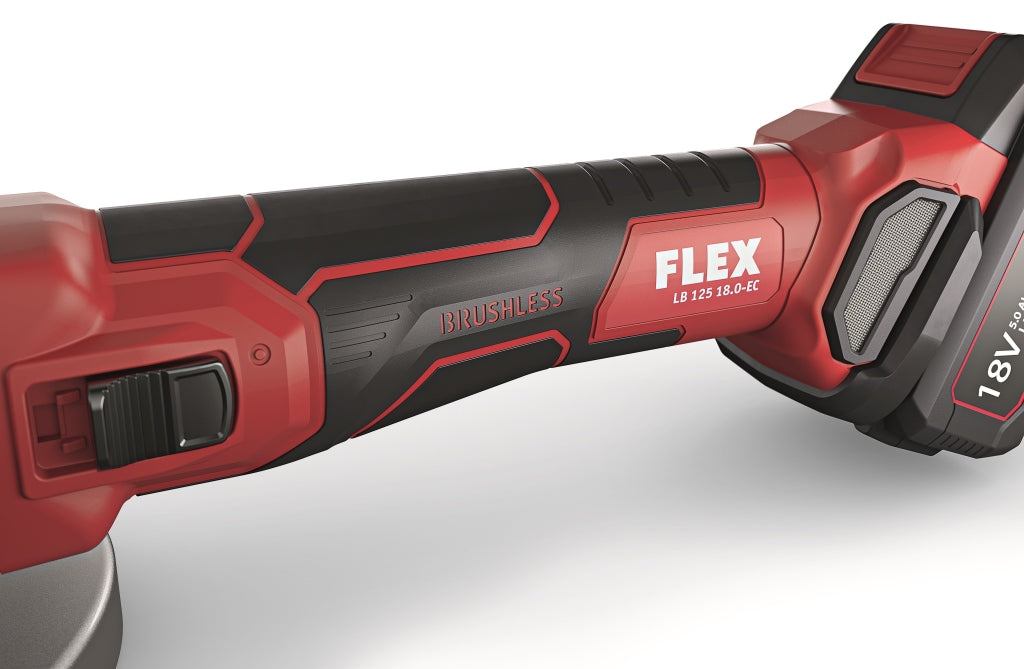 FLEX Smerigliatrice angolare a batteria LB 125 18.0-EC C