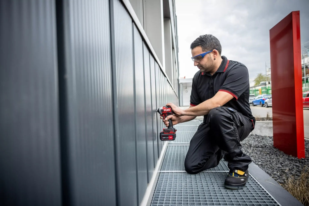 Clé à chocs FLEX, perceuse à boulons à batterie. Diamètre intérieur 1/4" 18.0-EC-HD