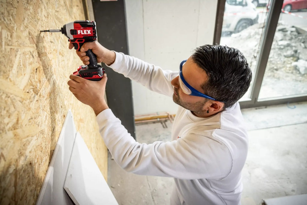Clé à chocs FLEX, perceuse à boulons à batterie. Diamètre intérieur 1/4" 18.0-EC-HD