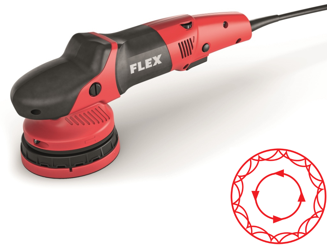 Polisseuse excentrique électrique à entraînement forcé FLEX XCE 10-8 125