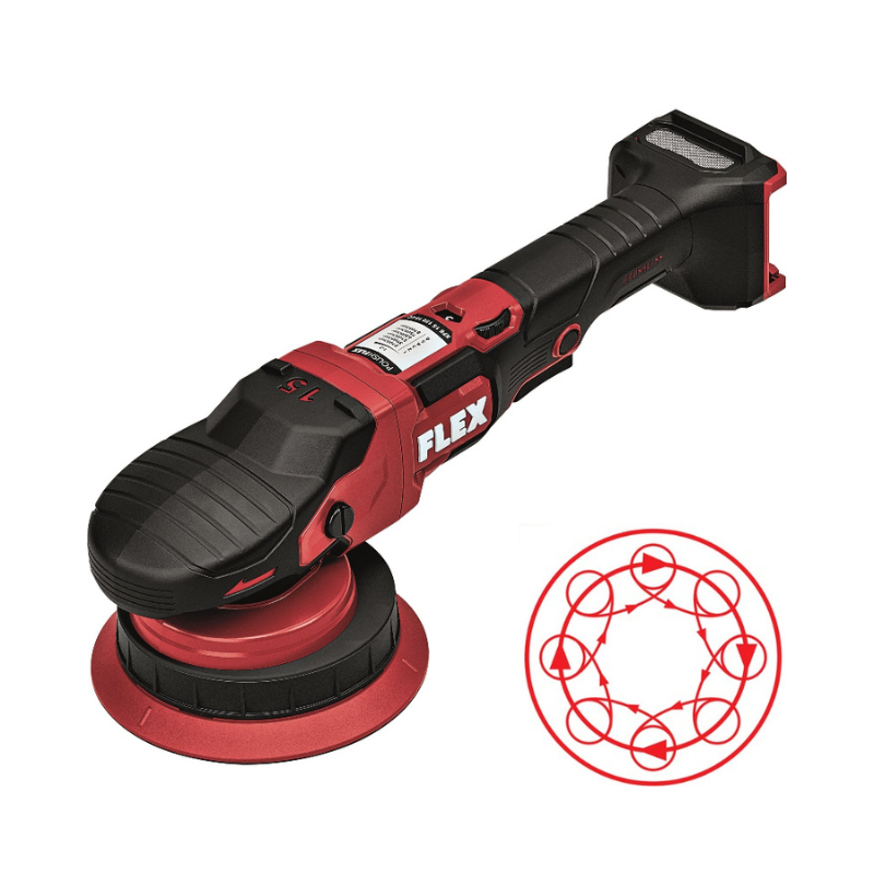 FLEX Lucidatrice rotorbitale  a batteria XFE 15 150 18.0-EC
