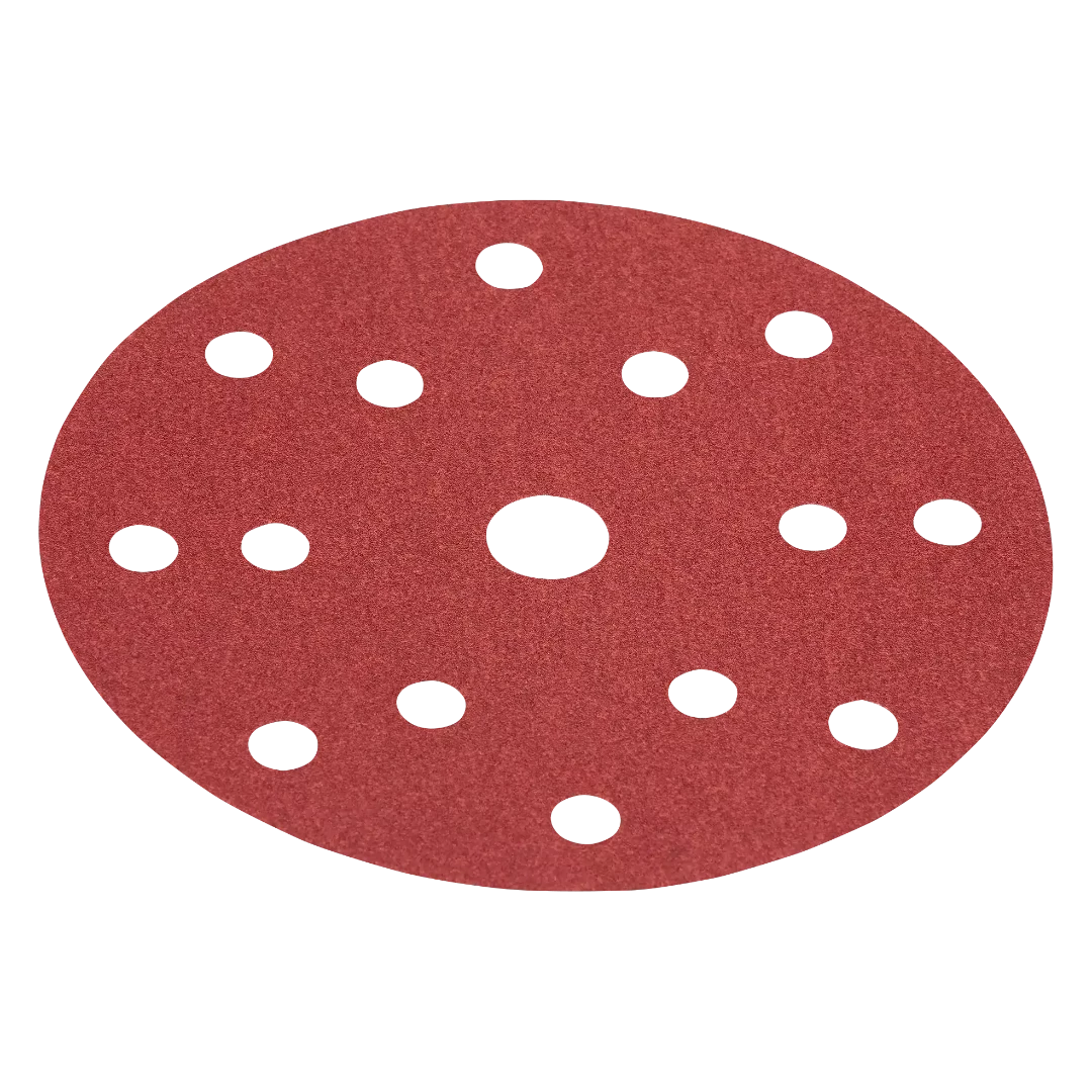Scheppach Dischi Abrasivi Ø150mm Grana 80 – Set Da 10 Pezzi. Carta Vetrata Per Levigatrice A Nastro E Disco BTS800. Per Legno. - 3